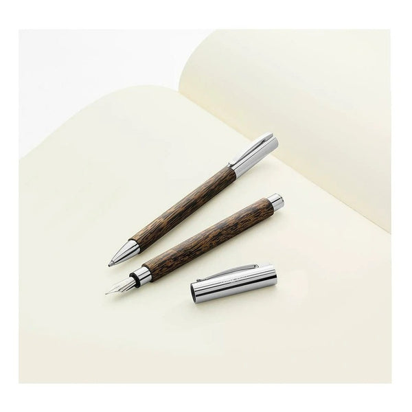 Lapicera Rollerball Faber-castell Ambition Coconut Wood