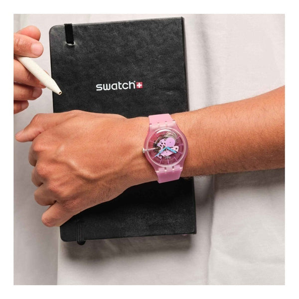 Reloj Swatch Supercharged Pinks Suok151