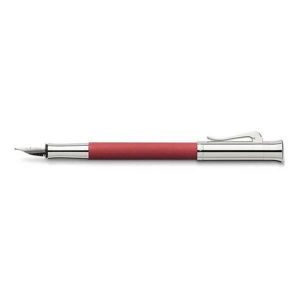 Lapicera Pluma Fuente Graf Von Faber-castell Guilloche Coral M