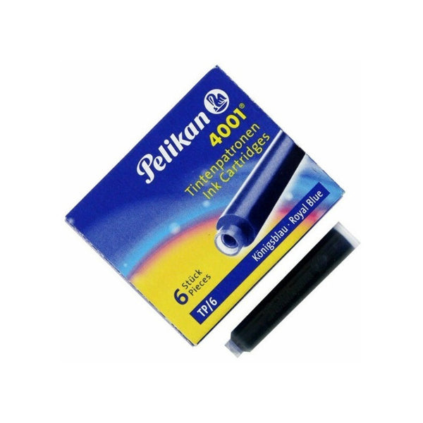 Tinta Para Pluma Fuente Pelikan 4001 - Cartridges- Azul