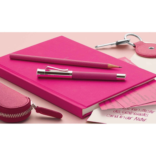 Lapicera Pluma Fuente Graf Von Faber-castell Guilloche Pink M