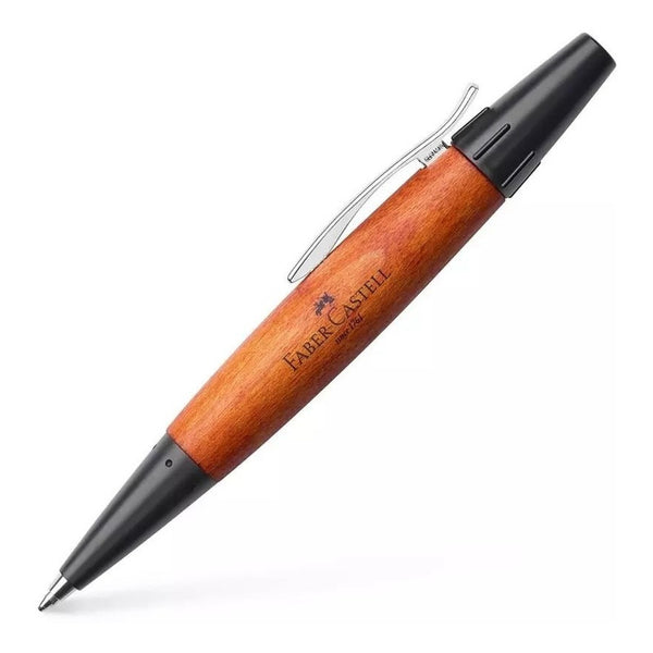 Lapicera Bolígrafo Faber-castell E-motion Wood Brown
