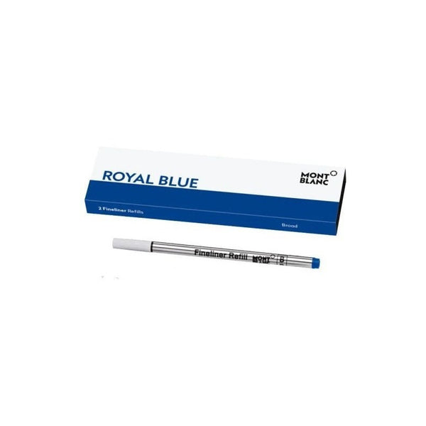 Tinta Set Repuesto Fineliner Montblanc - Royal Blue Broad