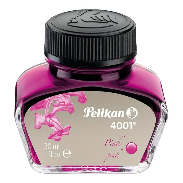 Tinta Para Pluma Fuente Pelikan 4001 - 62,5 Ml - Rosado