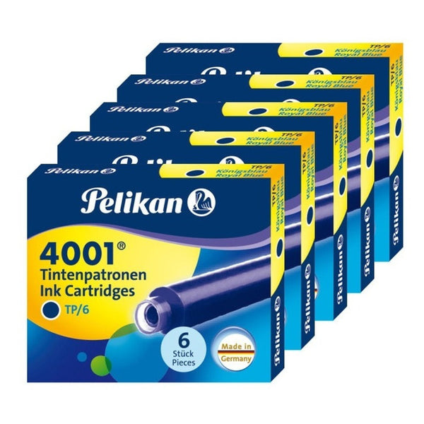 Tinta Para Pluma Fuente Pelikan 4001 - Cartridges - Rojo