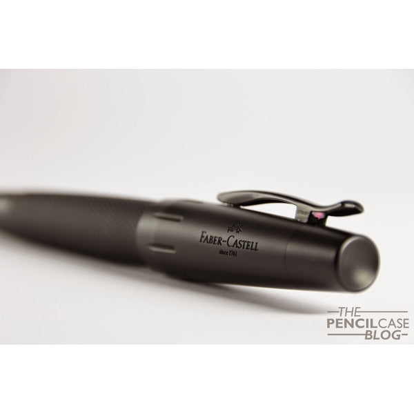 Lapicera Pluma Faber-castell E-motion Pure Black - Medium