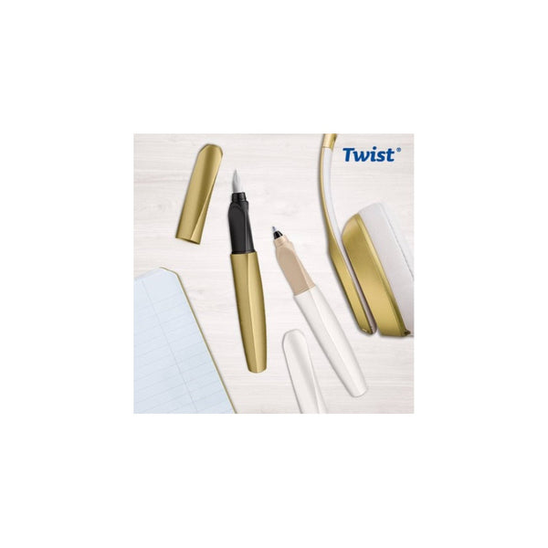 Lapicera Pluma Fuente Pelikan Twist - Pure Gold