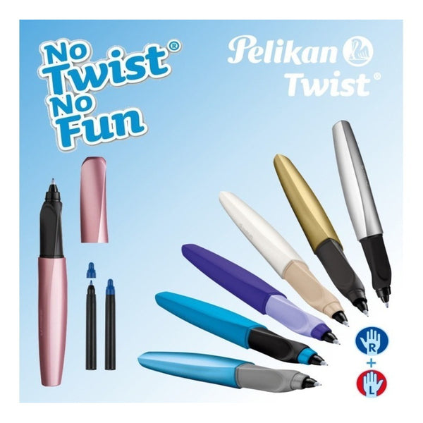 Lapicera Rollerball Pelikan Twist - Frosted Blue