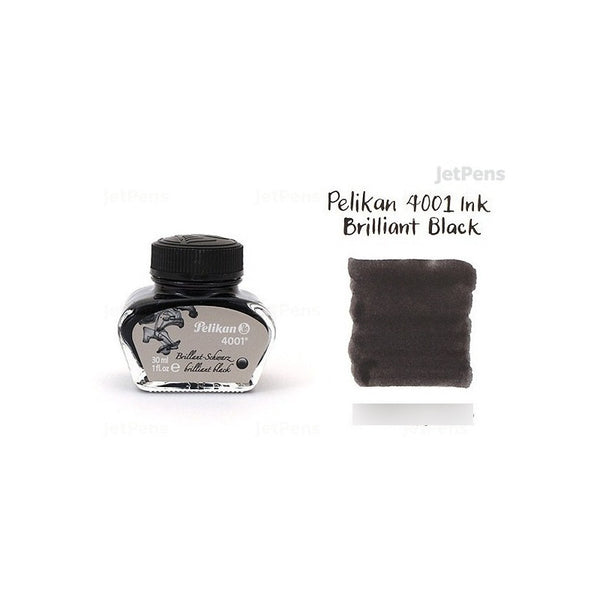 Tinta Para Pluma Fuente Pelikan 4001 - 30 Ml - Negro