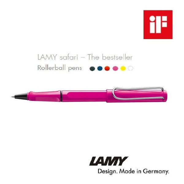 Lapicera Rollerball Lamy Safari Pink