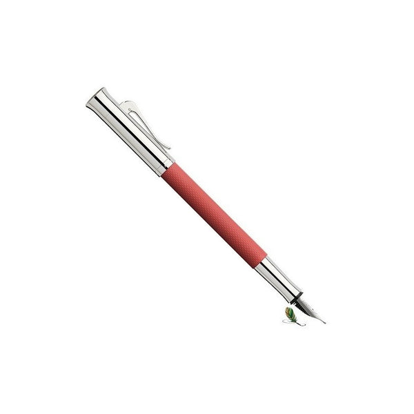 Lapicera Pluma Fuente Graf Von Faber-castell Guilloche Coral M