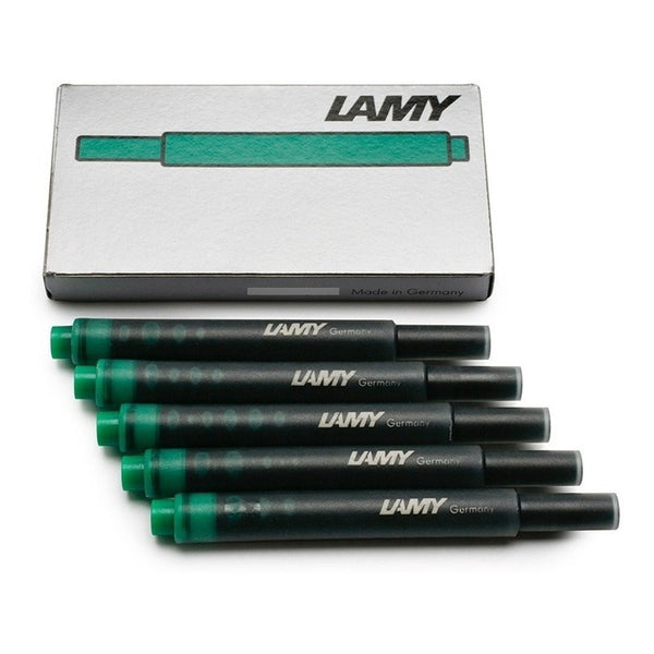 Tinta Pluma Fuente Lamy T10 - Cartridges Verde (5 Pcs)