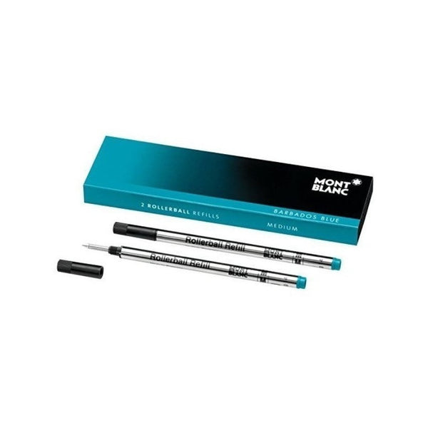 Tinta Set Repuesto Roller Montblanc - Medium Barbados Blue