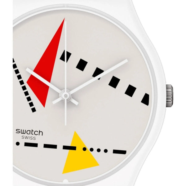 Reloj Swatch Bioceramic 1984 Whi_mem So31w106