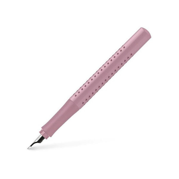 Lapicera Set Grip Faber-castell Rosado Pluma + Boligrafo