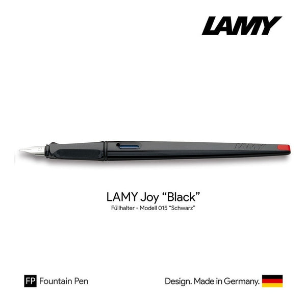 Lapicera Pluma Lamy Joy Black - Plumin 1.5 Mm