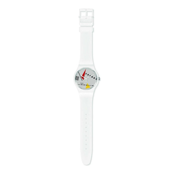 Reloj Swatch Bioceramic 1984 Whi_mem So31w106