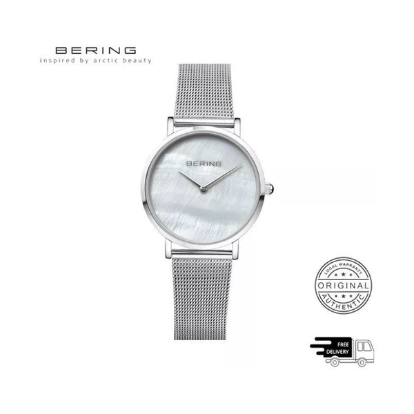 Reloj Bering Ladies Watch Polished Silver Pearl 15331-004