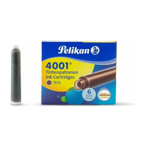 Tinta Para Pluma Fuente Pelikan 4001 - Cartridges - Marrón