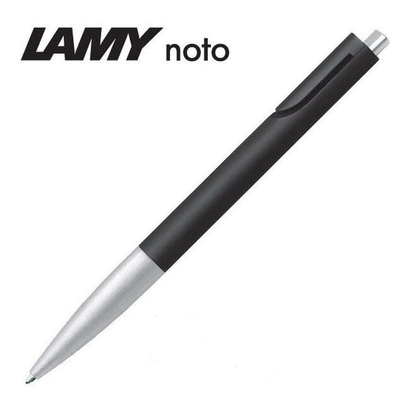 Lapicera Boligrafo Lamy Noto Black Silver