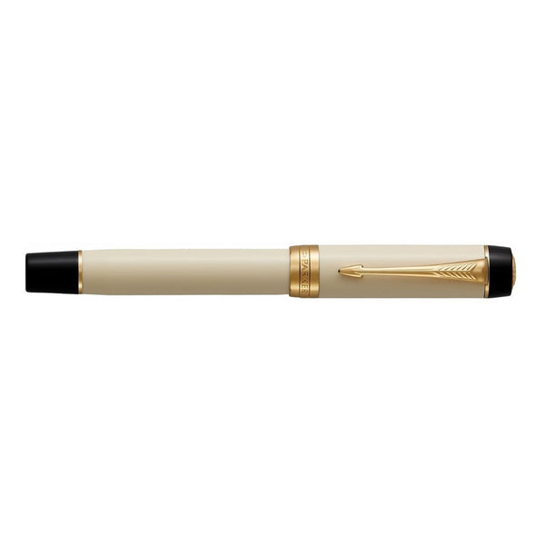 Lapicera Roller Parker Duofold Classic - Ivory & Black