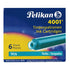 Tinta Para Pluma Fuente Pelikan 4001 - Cartridges - Turquesa