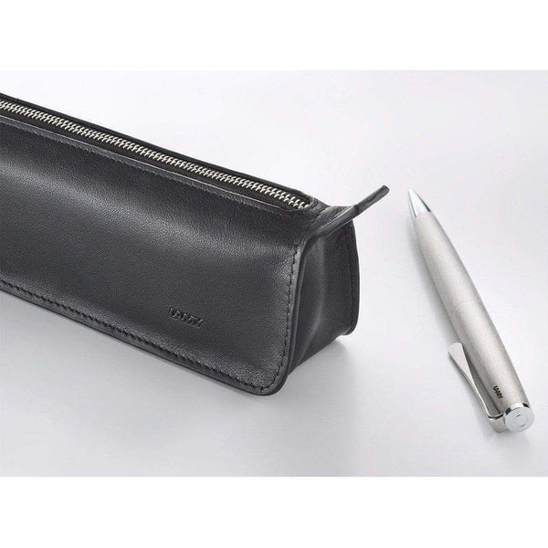 Lapicera Estuche Lamy Leather Triangle Zipper - Negro