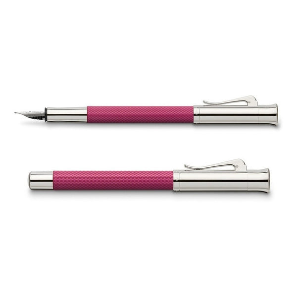 Lapicera Pluma Fuente Graf Von Faber-castell Guilloche Pink M