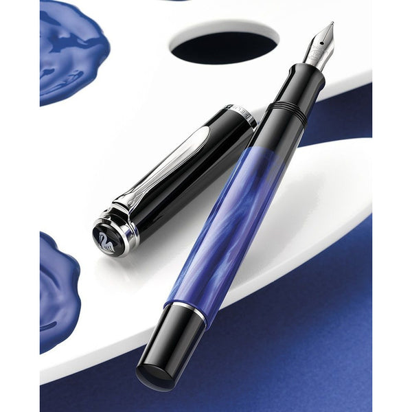 Lapicera Pluma Pelikan M205 Blue Marble - Fine