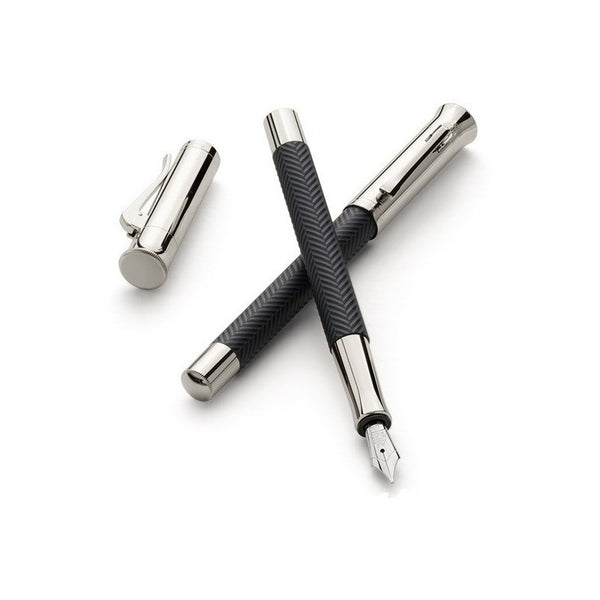 Lapicera Pluma Fuente Graf Von Faber-castell Guillocheciselm