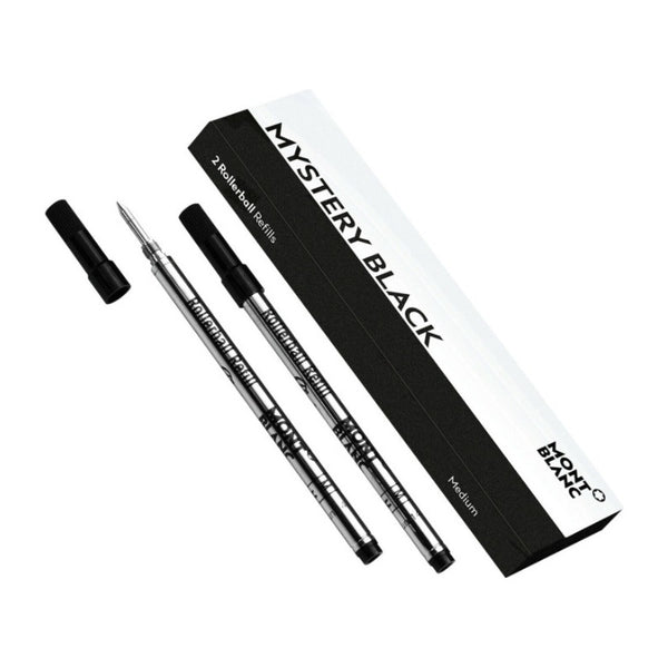 Tinta Set Repuesto Roller Montblanc - Medium Mystery Black