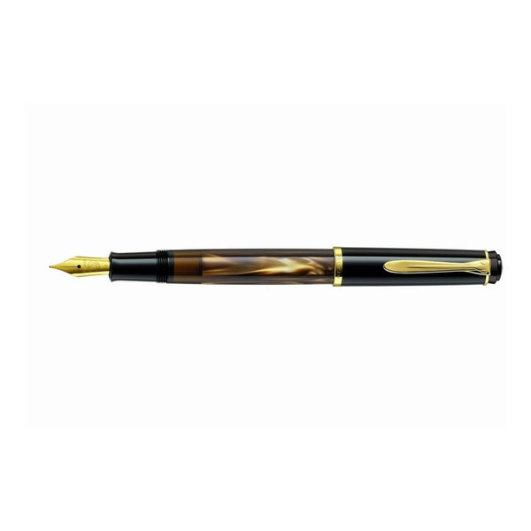 Lapicera Pluma Pelikan M200 Brown Marble - Extra Fine