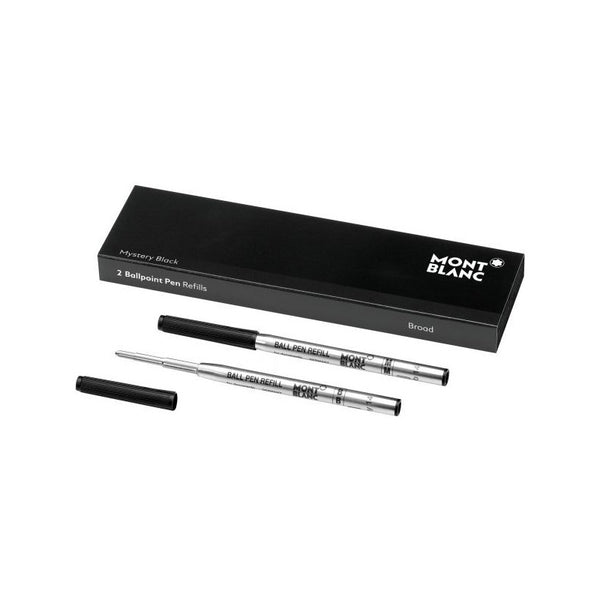 Tinta Set Repuesto Boligrafo Montblanc - Fine Mystery Black