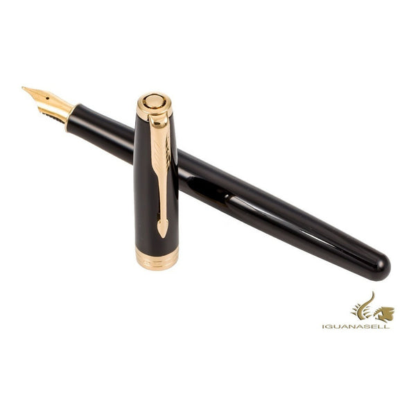 Lapicera Pluma Parker Sonnet Lacquered Black - Medium