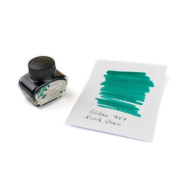 Tinta Para Pluma Fuente Pelikan 4001 - 30 Ml - Verde Oscuro