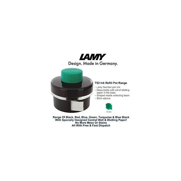 Tinta Pluma Fuente Lamy T52 - 50 Ml Color Verde