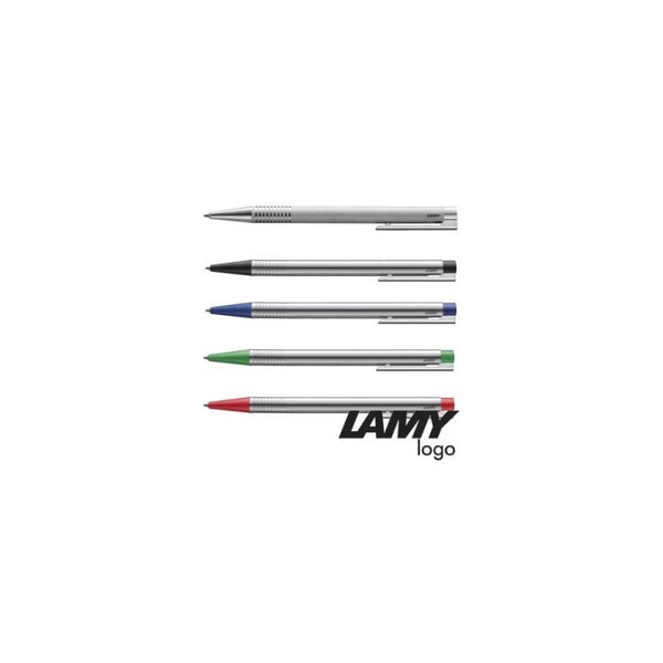 Lapicera Boligrafo Lamy Logo Stainless Steel Matt Black