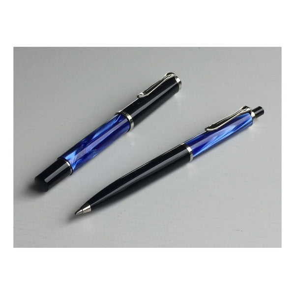 Lapicera Boligrafo Pelikan K205 - Blue Marbled