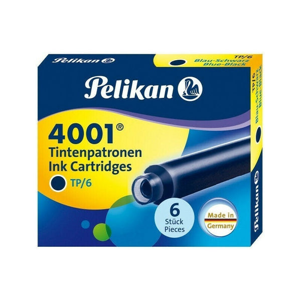 Tinta Para Pluma Fuente Pelikan 4001 - Cartridges - Azul Osc