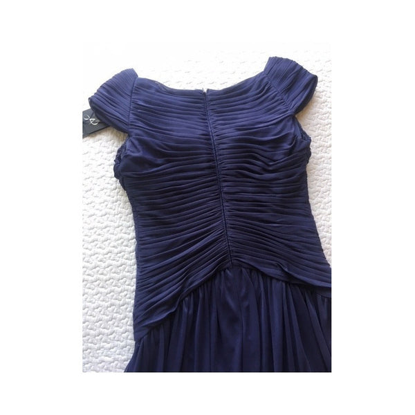 Vestido De Fiesta Azul Púrpura - Talla 40