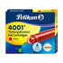 Tinta Para Pluma Fuente Pelikan 4001 - Cartridges - Rojo