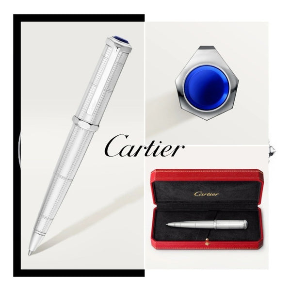 Repuesto Cartier Boligrafo Azul - Large