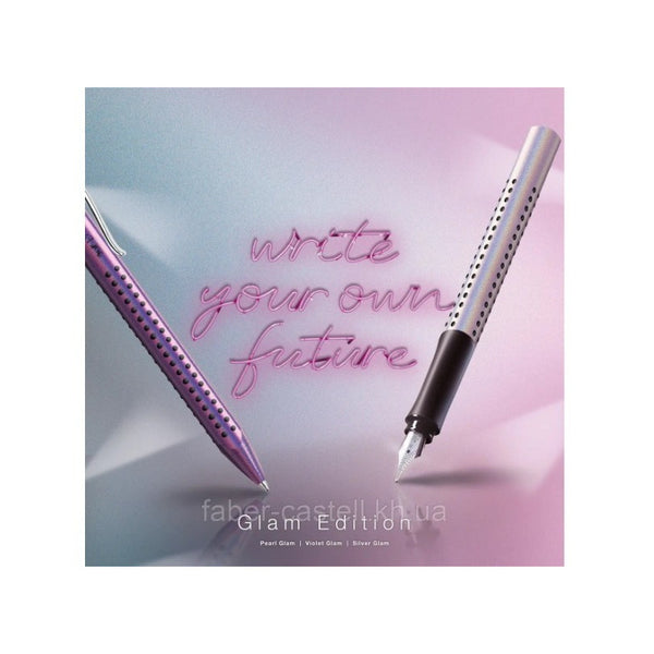 Lapicera Boligrafo Faber-castell Grip Xb - Glam Pearl