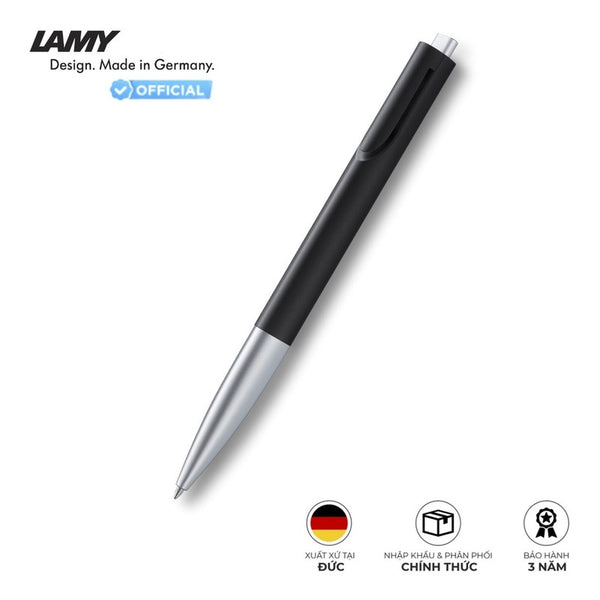 Lapicera Boligrafo Lamy Noto Black Silver