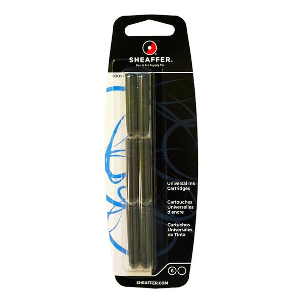 Set Cartridges Pluma Fuente Sheaffer Black Vfm 93090