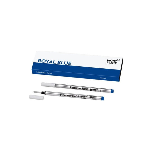 Tinta Set Repuesto Fineliner Montblanc - Royal Blue Broad