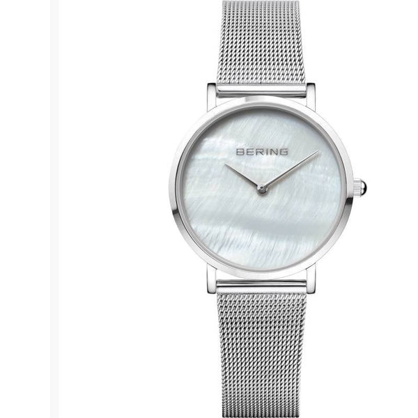 Reloj Bering Ladies Watch Polished Silver Pearl 15331-004