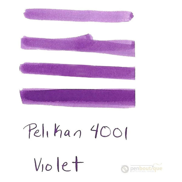 Tinta Para Pluma Fuente Pelikan 4001 - Cartridges - Violeta