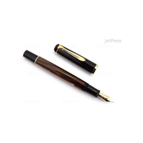 Lapicera Pluma Pelikan M200 Brown Marble - Extra Fine