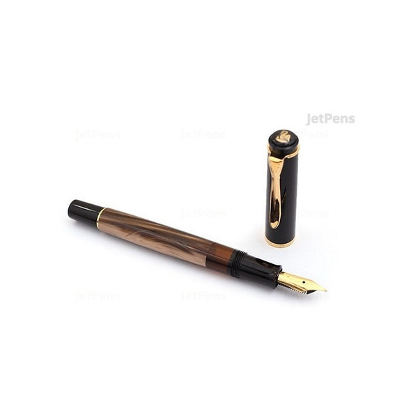 Lapicera Pluma Pelikan M200 Brown Marble - Extra Fine